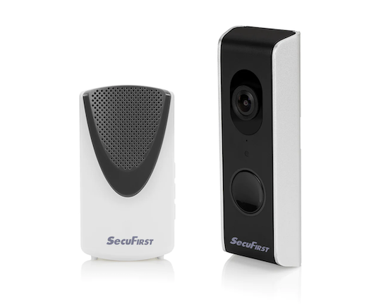 SecuFirst DID701B Wifi Deurbel met Camera Logo